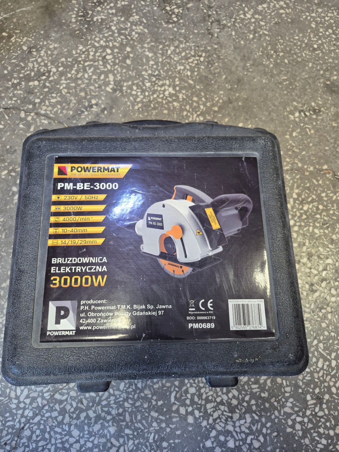 Bruzdownica elektryczna 3000W 150mm